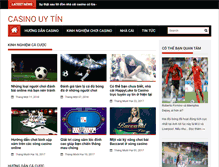 Tablet Screenshot of casinouytin.com